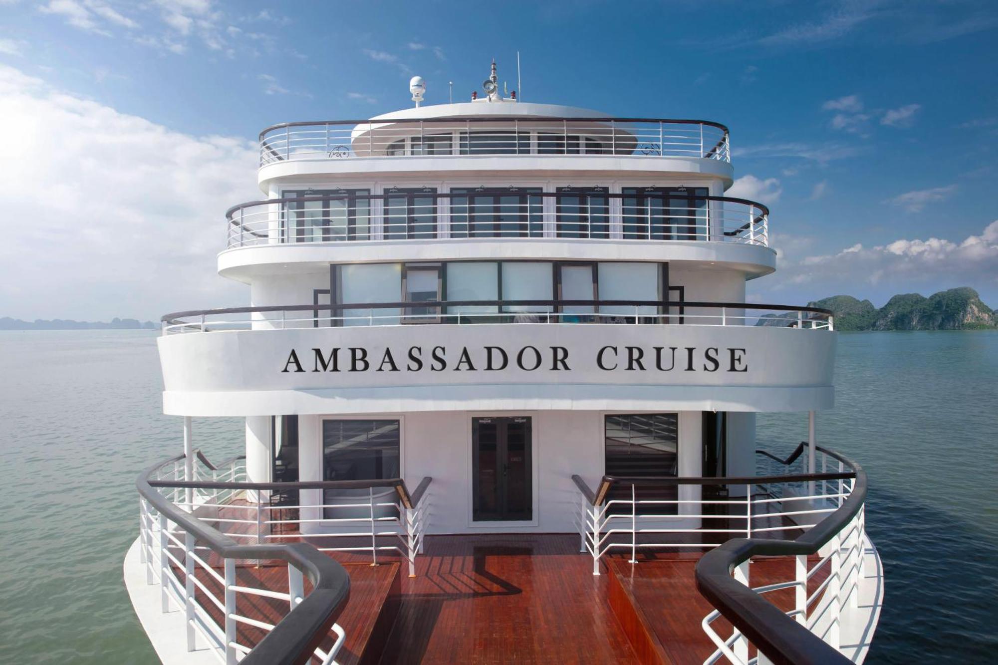 Ambassador Cruise Halong Bay Hotel ฮาลอง ภายนอก รูปภาพ